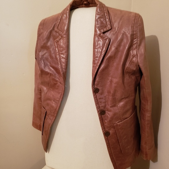Pelle Studio Wilson's Brown Leather Jacket - Picture 1 of 5